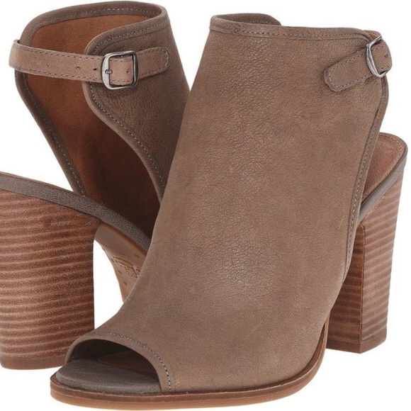 Lucky Brand Shoes - Lucky Brand Peep Toe Lisza Bootie